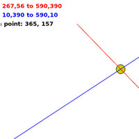 Line intersection